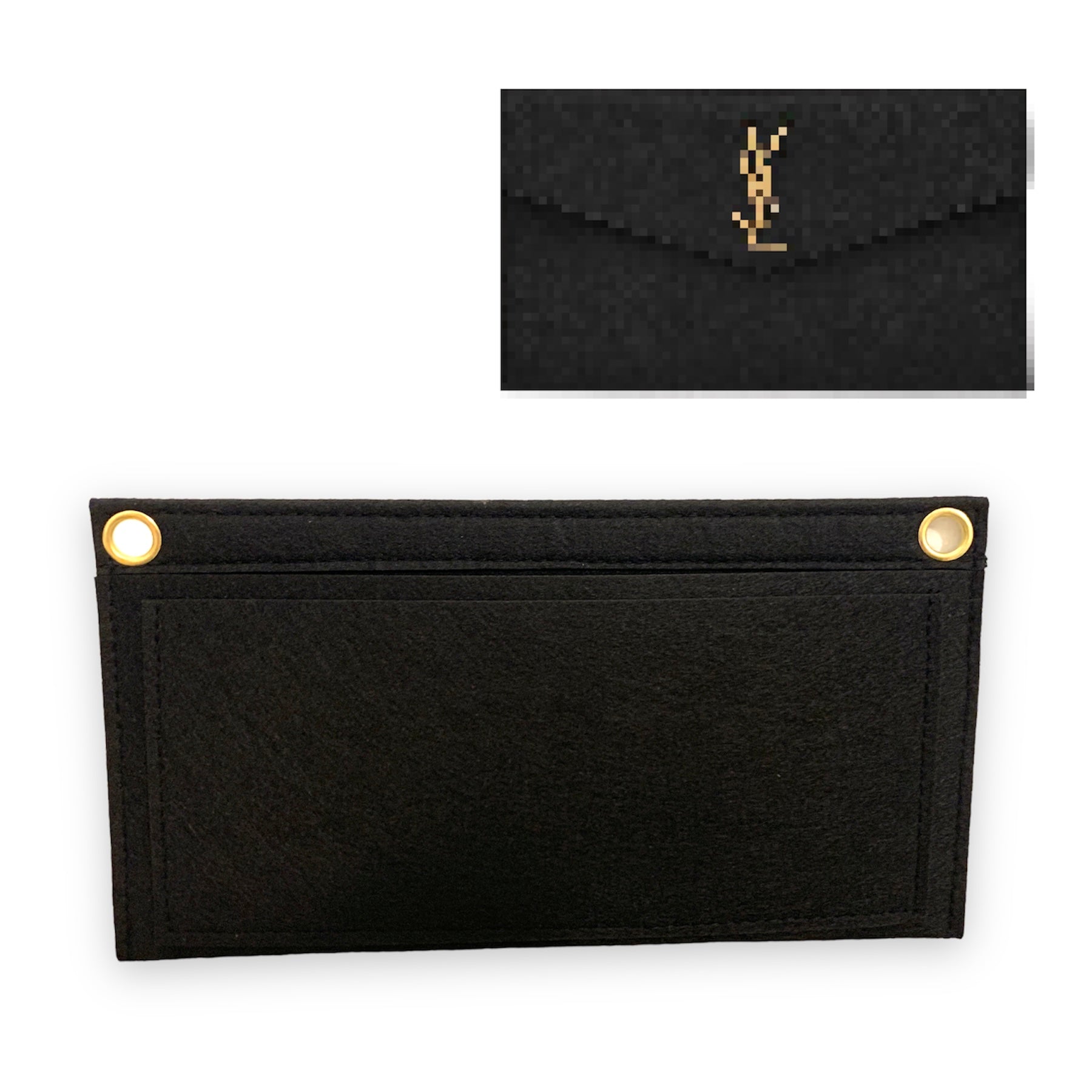 Saint Laurent Triple Unboxing, Comparison, What Fits  Uptown Pouch, Chain  Wallet, Monogram Clutch 