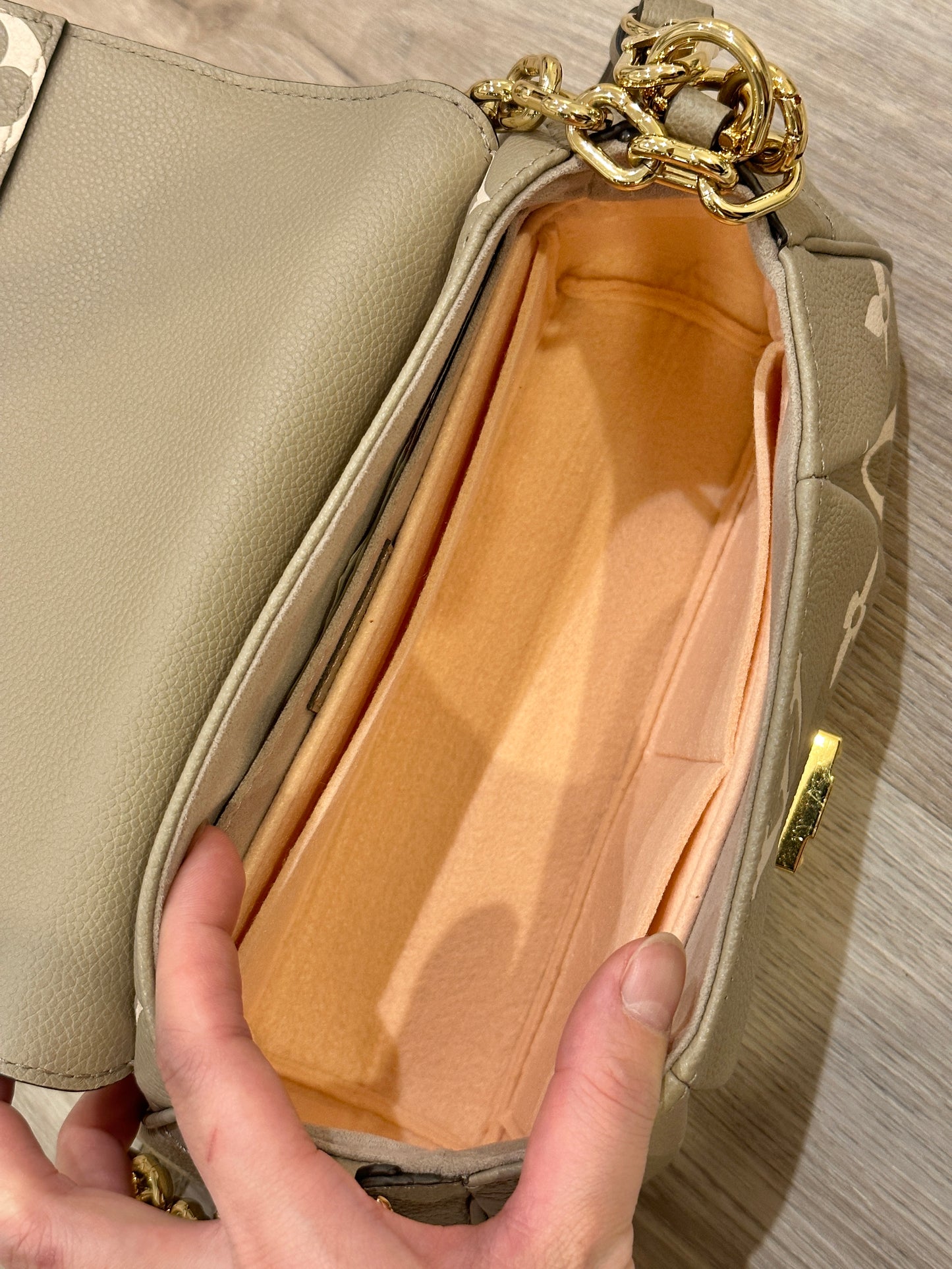 Insert organiser liner For LV Favourite bag, 6 colours