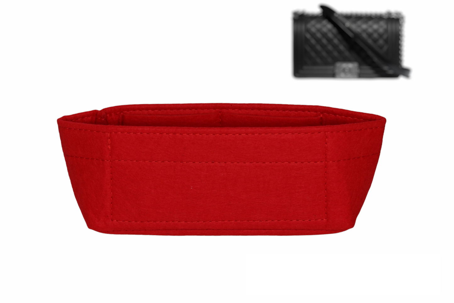 Insert organiser liner For Chanel Boy ( S,M,L) 6 colours