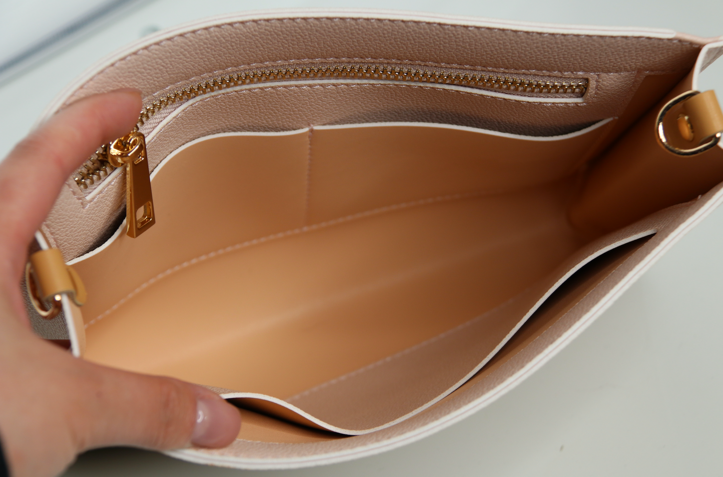 New design Conversion Kit for LV Toiletry Pouch 26 / 19 insert liner organizer conversion kit with zip