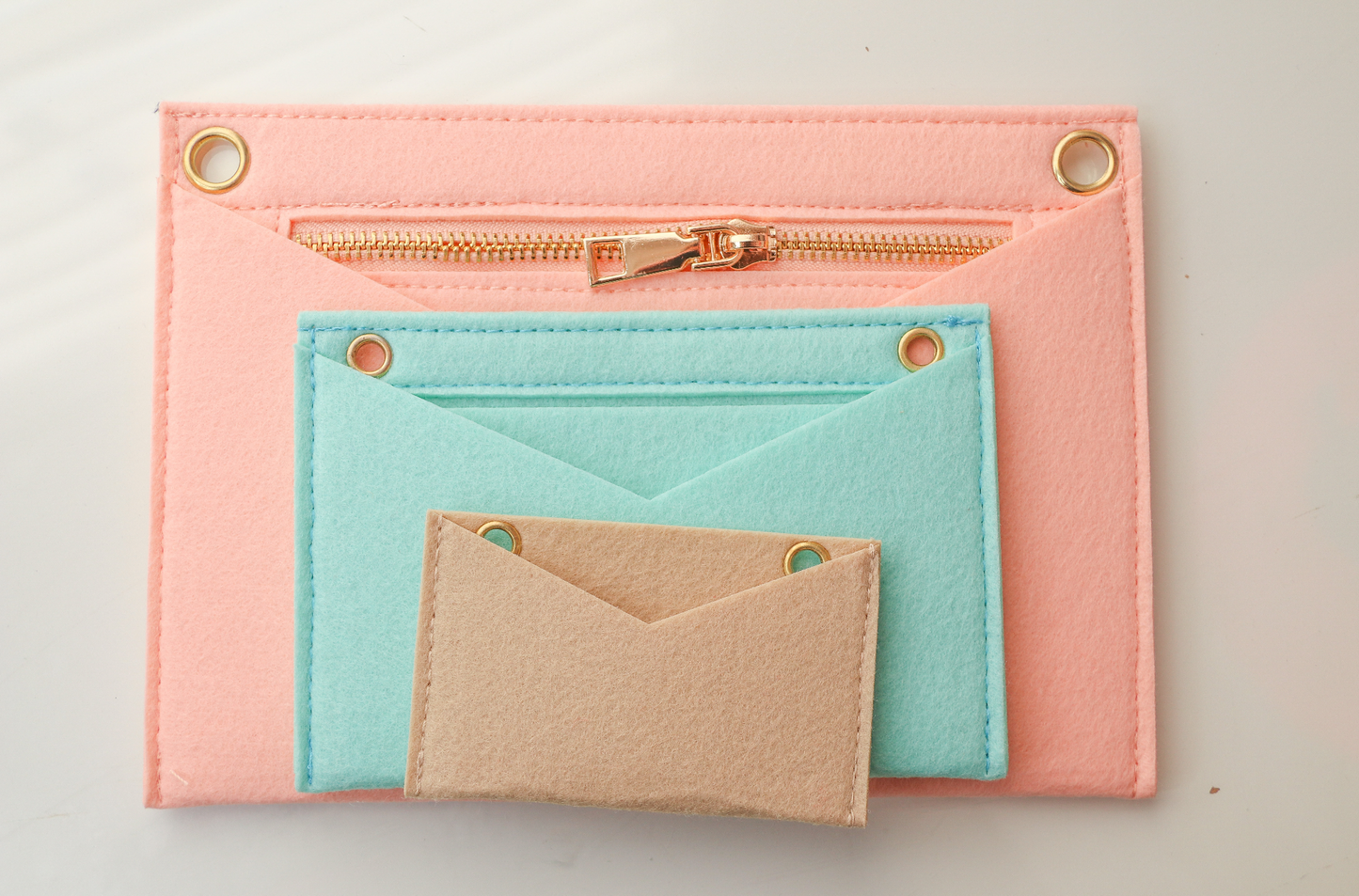 Conversion Kit for Pochette Kirigami Large Medium & Small (Pink,Baby Blue,Beige)
