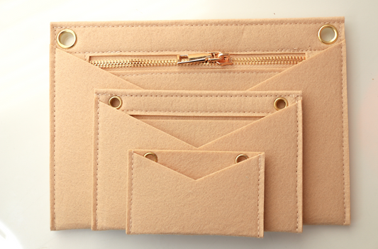 Conversion Kit for Pochette Kirigami Large Medium & Small (Beige)